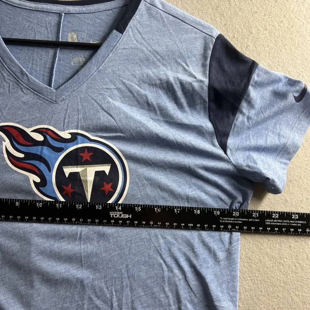 Tennessee Titans Jersey‎ Womens Medium Blue NFL Football Team Clothing Pin